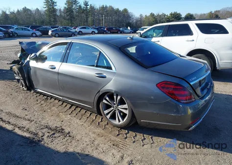 2019 Mercedes-Benz S 560 4Matic z USA, uszkodzony, nr VIN WDDUG8GB7KA487316